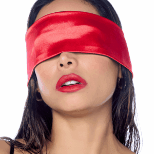 Accessorio malizioso raso reversibile nero rosso elegante sensualità irresistibile seduzione sensuale raffinata seducente femminile