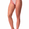 Collant rete larga rosa audace design elastico vestibilità comoda elegante moda sensuale raffinata seducente