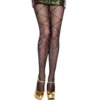 Collant rete neri fantasia stampa calzino fiocchetto eleganti raffinati femminili sensuale elegante raffinata seducente