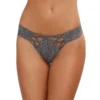 Perizoma grigio pizzo traforato davanti dettagli intrecciati sensualità raffinata sensuale elegante seducente femminile sofisticata