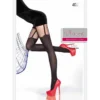 Collant Milla 40 DEN Nero effetto autoreggenti eleganti sensuali femminili per look raffinato serale