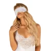 Maschera bianca Amor Blanco elegante raffinata pizzo delicato femminilità seduzione sensuale seducente femminile sofisticata