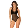 Body nero pizzo trasparenze sensualità elegante design raffinato femminile perizoma sensuale raffinata seducente sofisticata