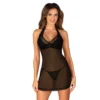 Sottoveste pizzo nero perizoma elegante sensualità femminile raffinata intimo sofisticato sensuale seducente sofisticata lussuosa