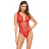 Veronica body rosso pizzo elegante trasparente sensualità e femminilità irresistibile raffinato sensuale raffinata seducente
