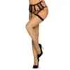 Calze nere trasparenti con reggicalze pizzo elegante dettagli raffinati donna sensuale raffinata seducente femminile