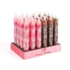 Espositore penne commestibili fragola cioccolato disegno corpo divertimento coppie sensuale elegante raffinata seducente femminile