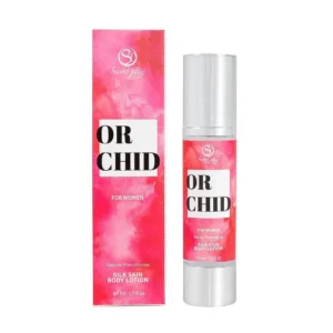 Orchidea lozione corpo feromoni naturale seta pelle donna seduzione irresistibile sensuale elegante raffinata seducente