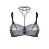 Reggiseno Corrosi Trasparente Elegante Sostegno Ferretti Dettaglio Collare Unico sensuale raffinata seducente femminile sofisticata